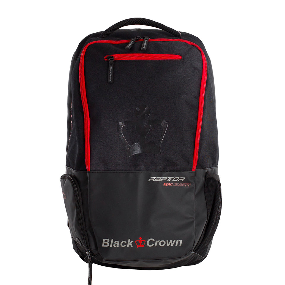 Preta Crown Raptor Vermelha 2025 (Mochila)