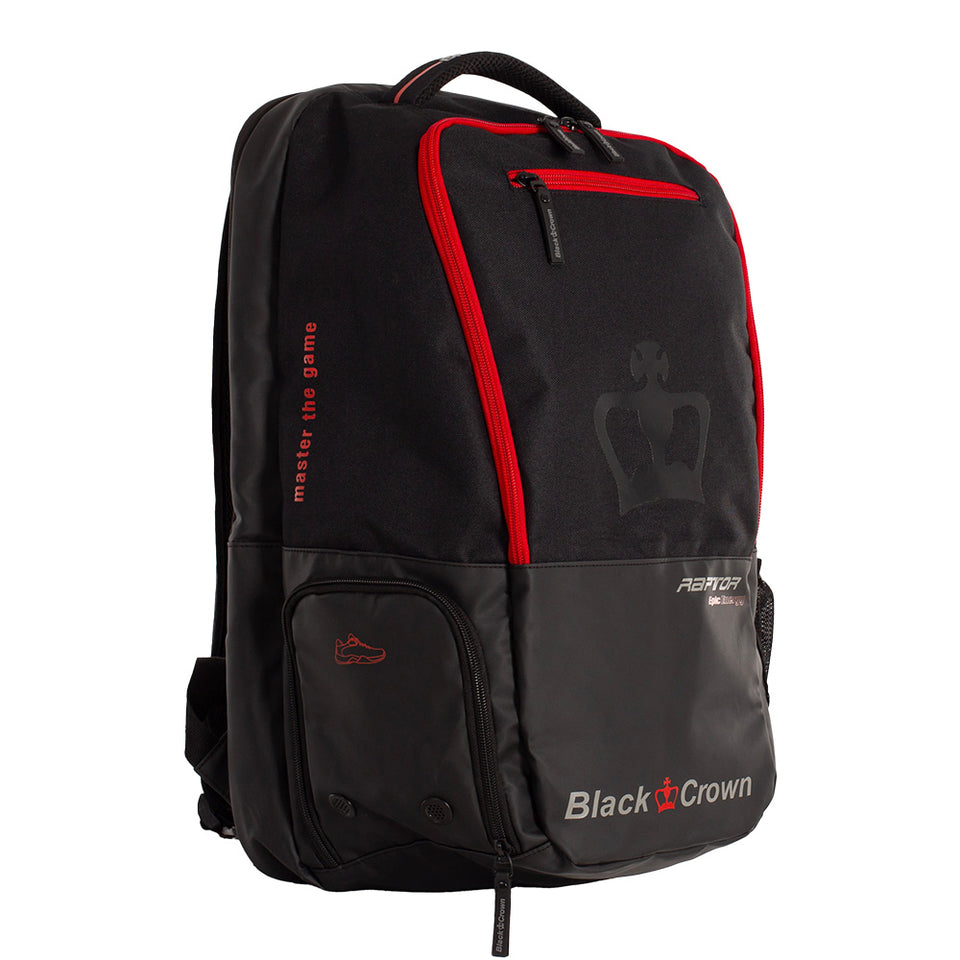 Preta Crown Raptor Vermelha 2025 (Mochila)