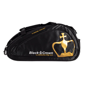 Preta Crown Ultimate Pro 2.0 Preto/dourado 2025 (Saco de Padel)