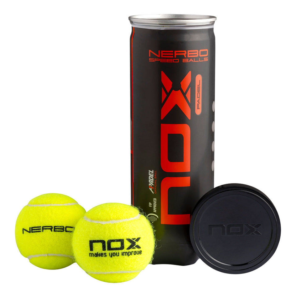 Bola De Pádel Nox Nerbo (Tubo de 3 bolas)