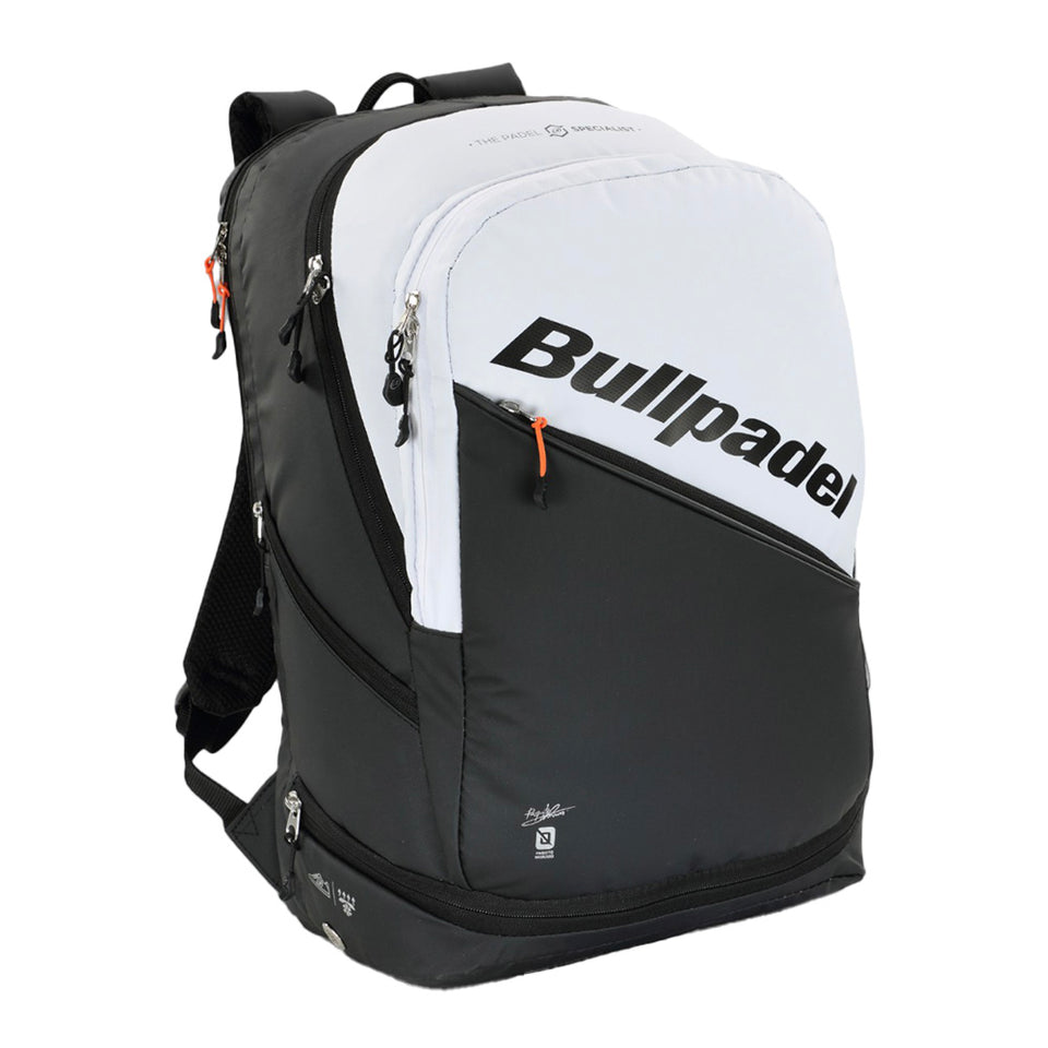 Bullpadel Bpm-25001 Hack Branco/preto 2025 Paquito Navarro (Mochila)
