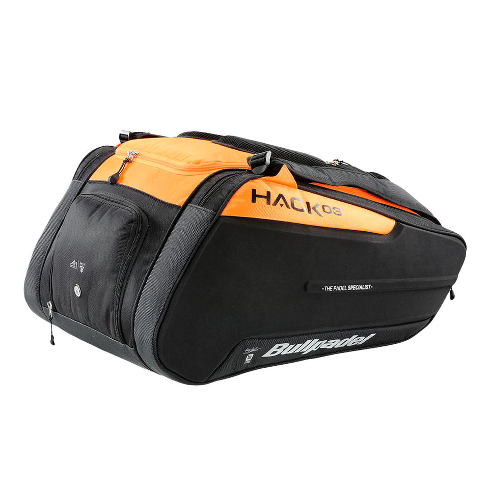 Bullpadel Bpp-24012 Hack 2024 Laranja/preto Paquito Navarro (Saco de padel)