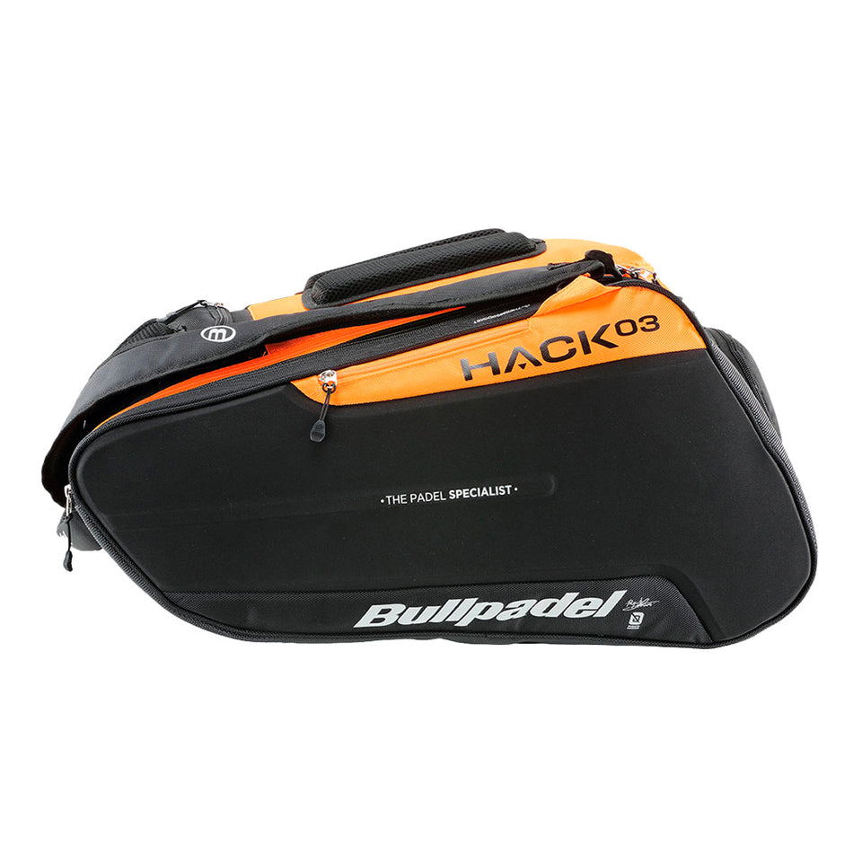 Bullpadel Bpp-24012 Hack 2024 Laranja/preto Paquito Navarro (Saco de padel)