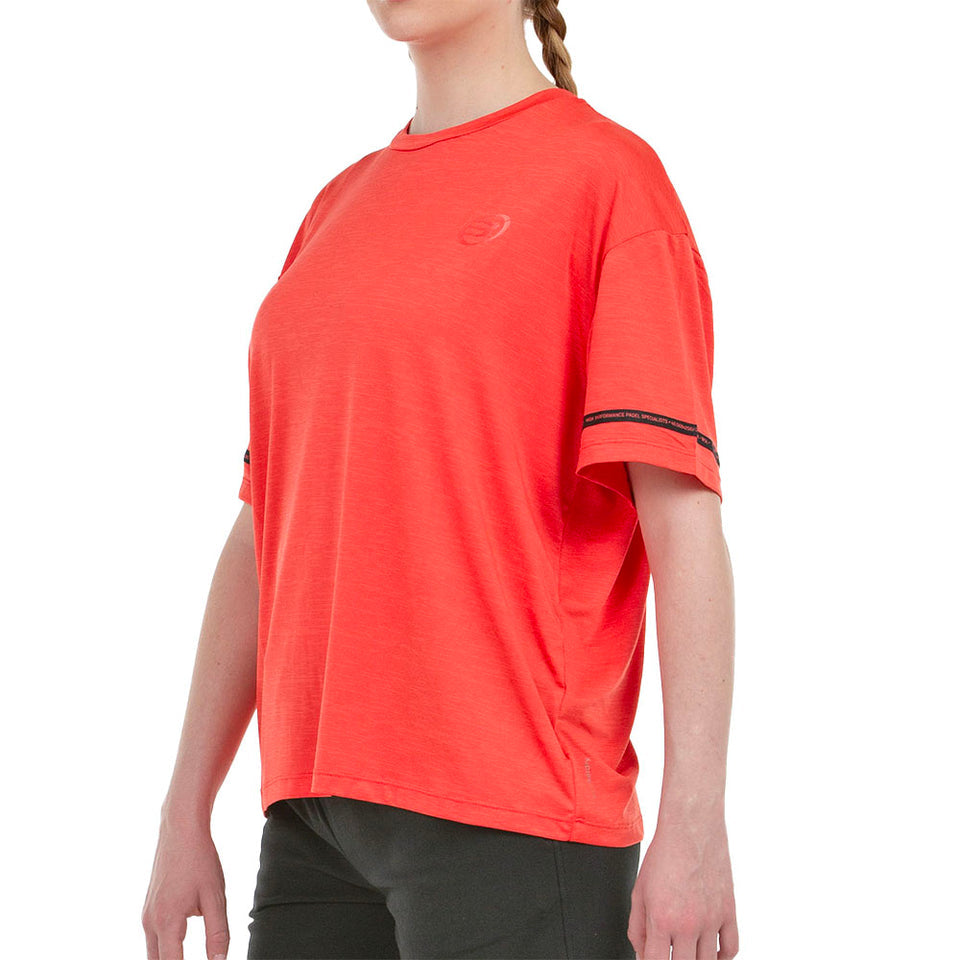 Bullpadel Elgar Vermelho Para Mulher (T-Shirt)