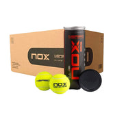 Caixa Com 24 Tubos De 3 Bolas De Padel Nox Nerbo
