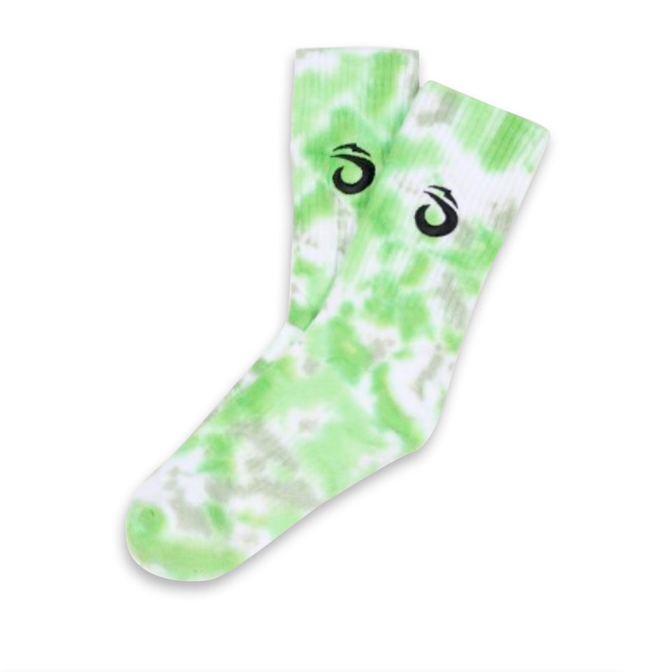 Lok Tyedye Verde (Meias)
