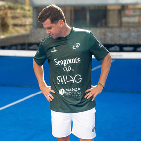 Bullpadel Meira Verde Paquito Navarro Fw24 (T-shirt Oficial)