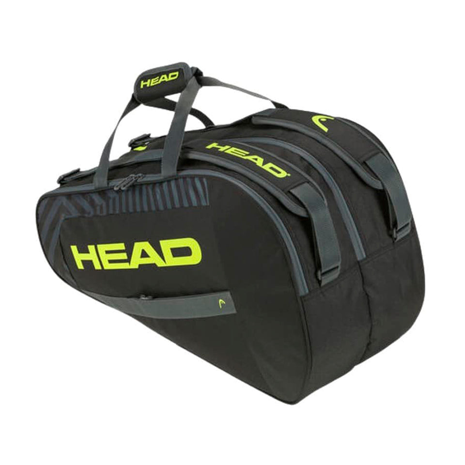 Head Base Padel Bag M 2023 Preto/amarelo (Saco de Padel)