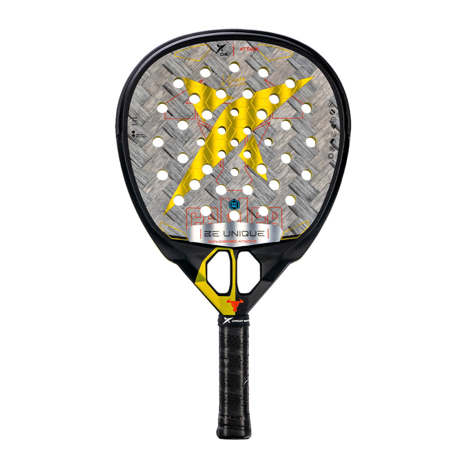 DROP SHOT EXPLORER PRO ATTACK 1.5 LUCAS CAMPAGNOLO 2025 (Raquete)