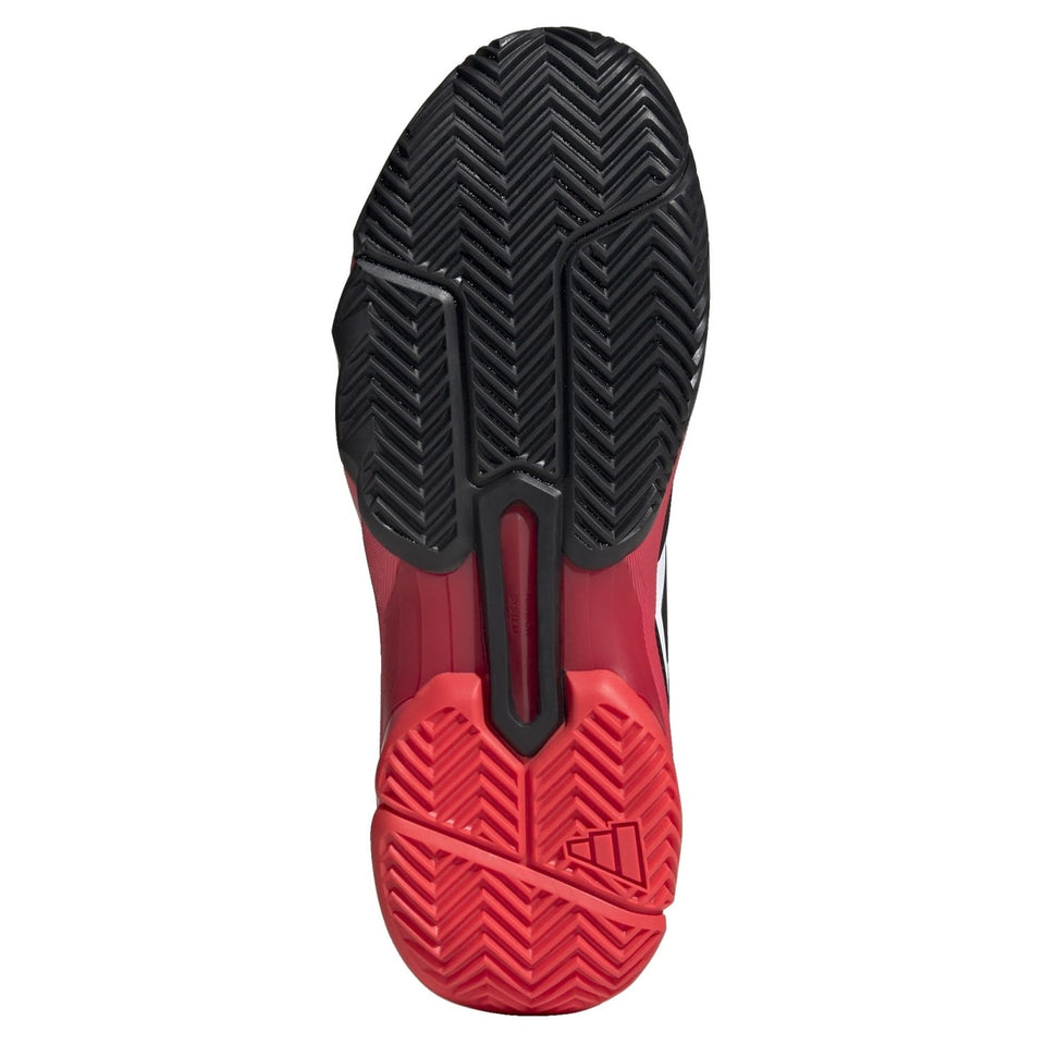 Adidas Courtjam Control M Branco/preto/vermelho (Ténis)