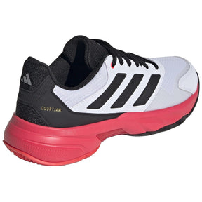 Adidas Courtjam Control M Branco/preto/vermelho (Ténis)