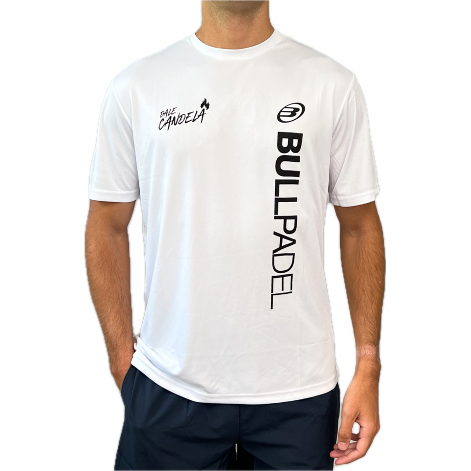Bullpadel Dale Candela Pm Branco (T-shirt)