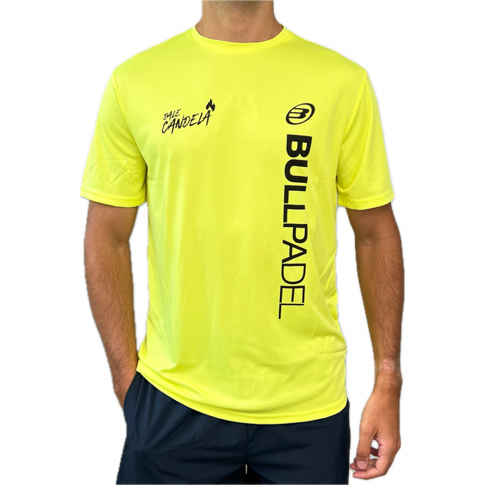 Bullpadel Dale Candela Pm Amarelo (T-shirt)