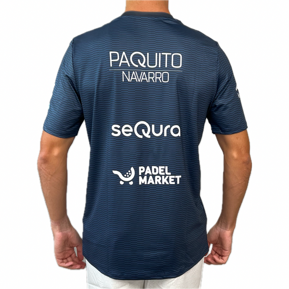 Bullpadel Meira Azul Escuro Paquito Navarro (T-shirt)