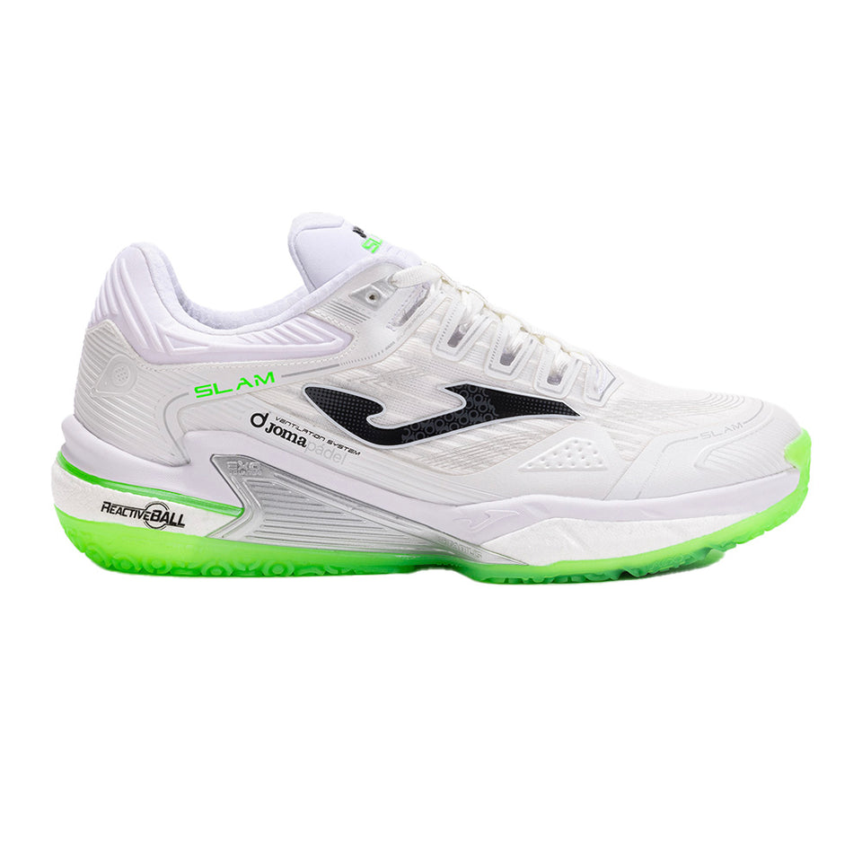 Joma Slam Men 2502 Branco Fw25 (Tênis)