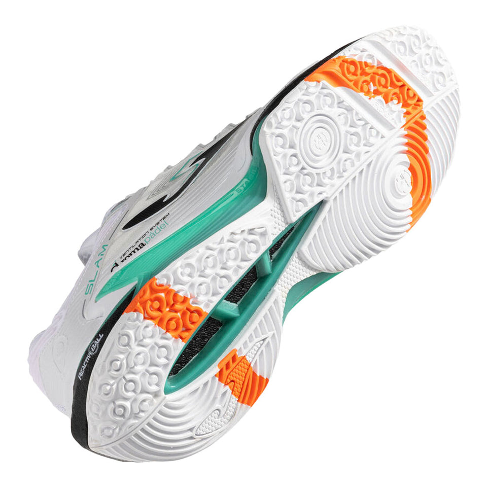 Joma Slam Uomo 2502 Bianco Turchese (Scarpe)