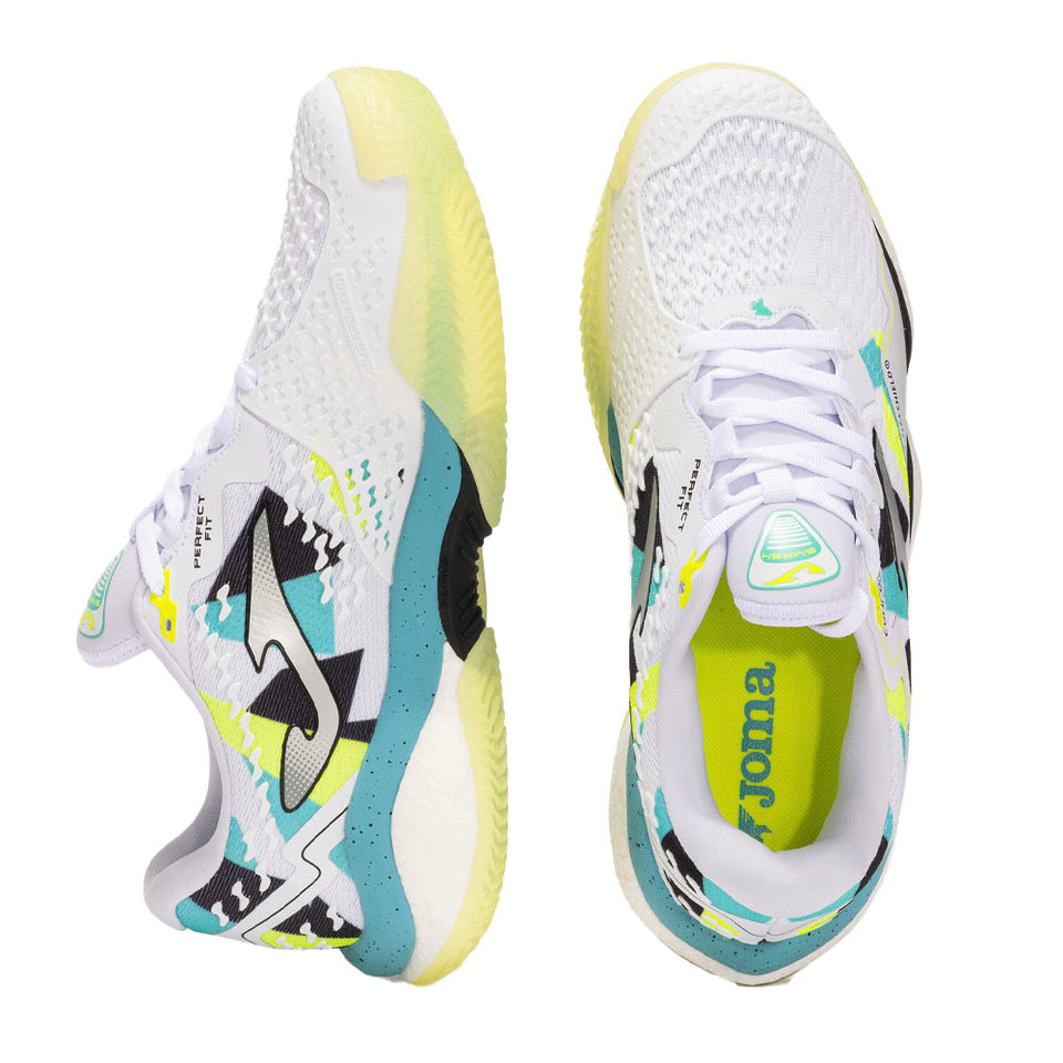 Joma Smash Men 2532 Branco/azul – (Tênis)