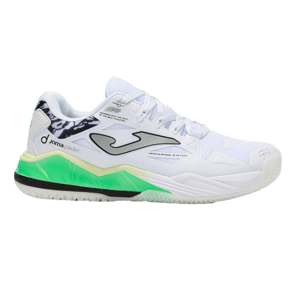 Joma Spin Men 2505 Branco Fw25 – (Tênis)