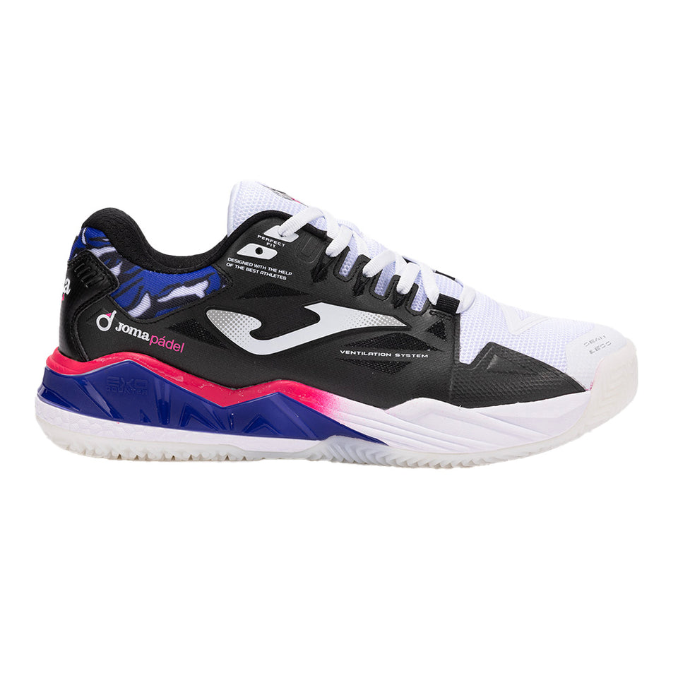 Joma Spin Men 2531 Branco/preto Fw25 (Tênis)