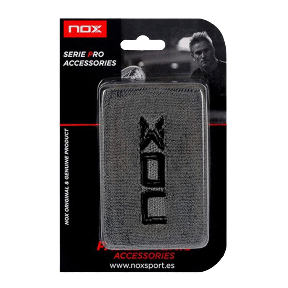 Pulso Nox Cinza Com Logo Preto 2 Unidades