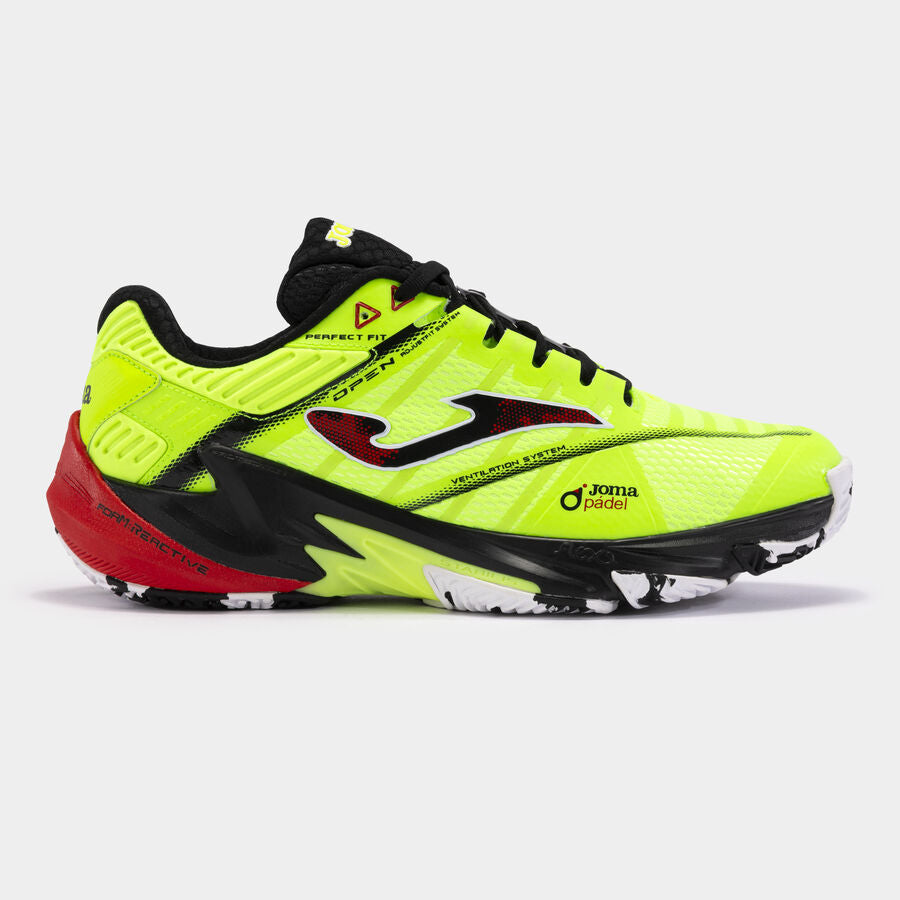 Sapatilhas Open Men 24 Homem Amarelo Fluorescente