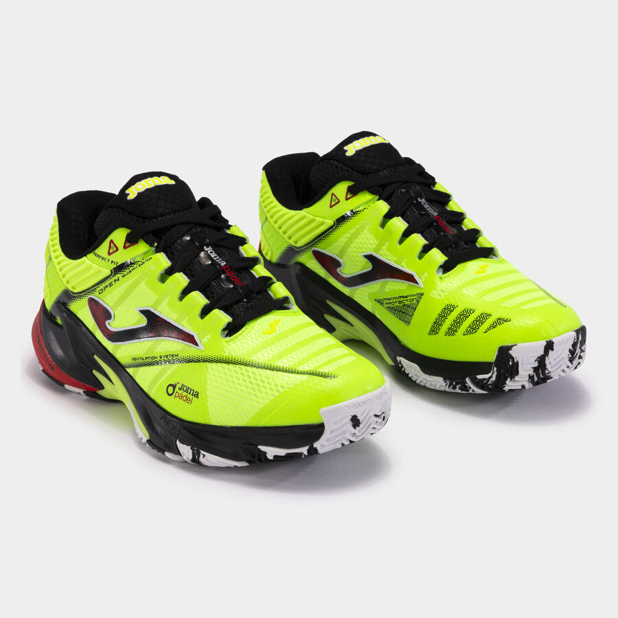 Sapatilhas Open Men 24 Homem Amarelo Fluorescente