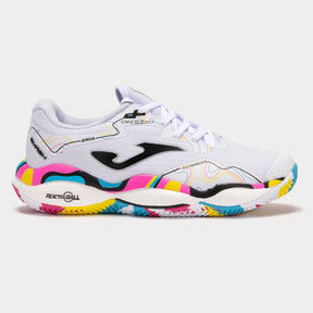 Sapatilhas Joma Smash Men 25 Argila Unissexo Branco/Colorido
