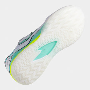 Sapatilhas Spin Men 25 Homem Branco Azul-Turquesa
