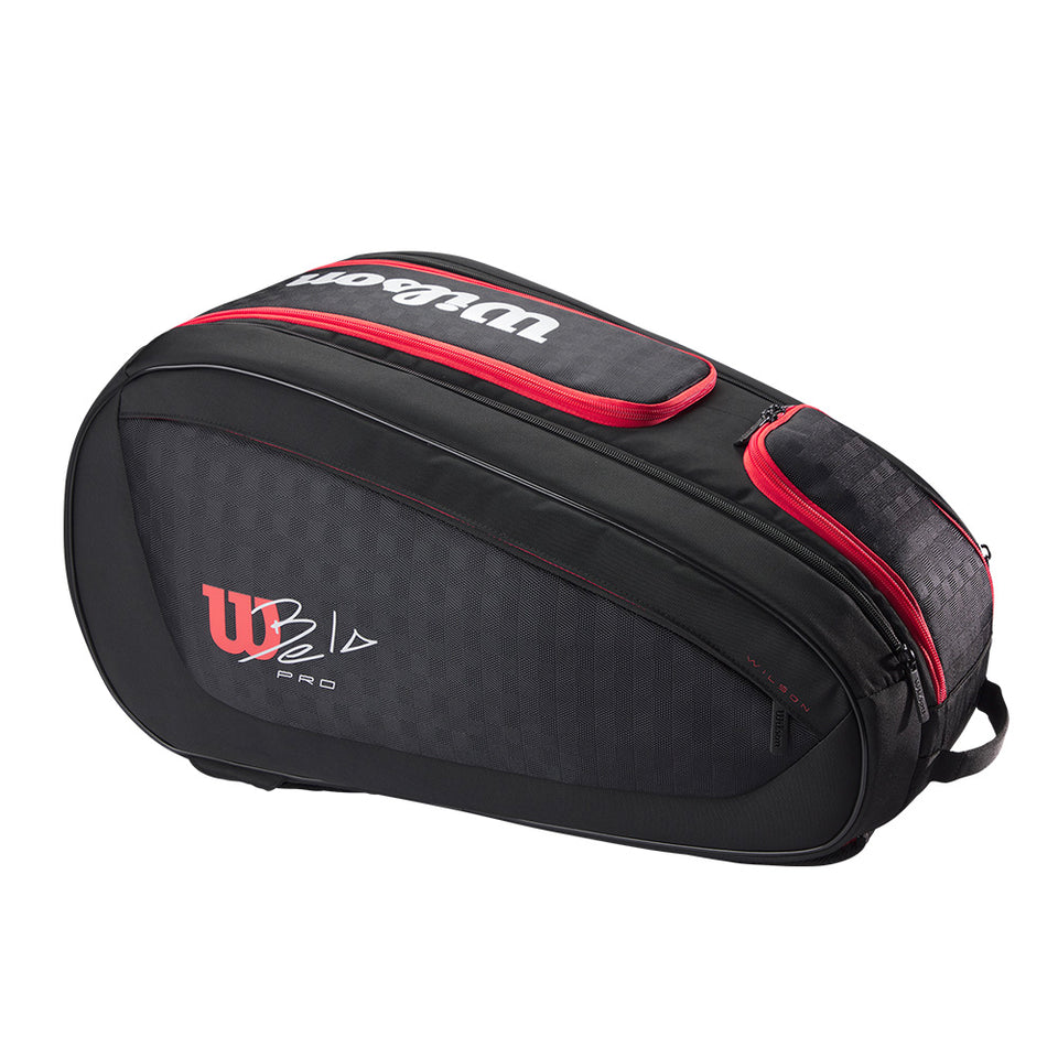Wilson Bela V3 Super Tour Padel Preta/red 2025 Fernando Belasteguin (Saco de Padel)