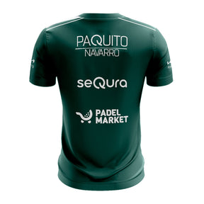 Bullpadel Meira Verde Paquito Navarro Fw24 (T-shirt Oficial)