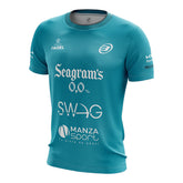 Bullpadel Meira Azul Turquesa Paquito Navarro (T-shirt Oficial)